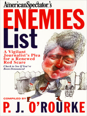 cover image of The American Spectator's Enemies List